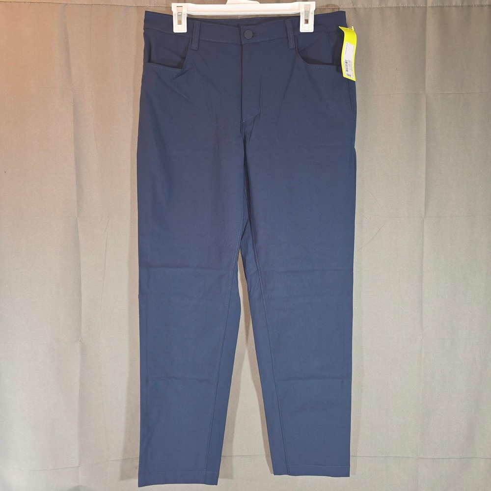 All in Motion Mens Golf Pants Navy Blue 32x30 Straight Leg 5-Pocket PID-3G91G4